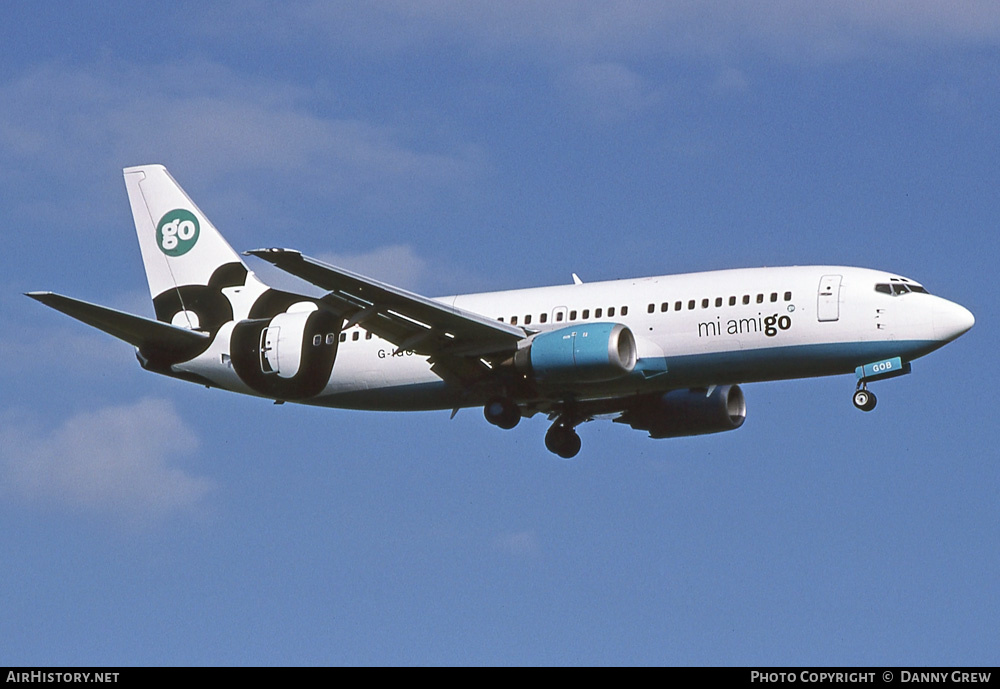 Aircraft Photo of G-IGOB | Boeing 737-36Q | Go Fly | AirHistory.net #353039