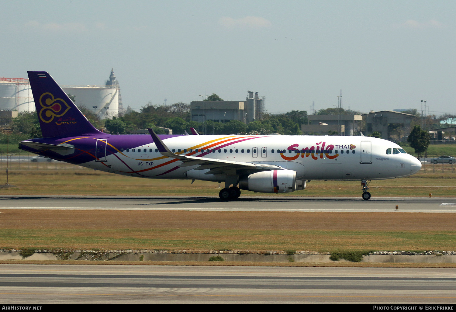 Aircraft Photo of HS-TXP | Airbus A320-232 | Thai Smile | AirHistory.net #353048