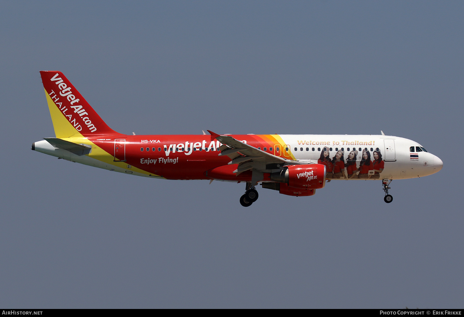 Aircraft Photo of HS-VKA | Airbus A320-214 | VietJet Air Thailand | AirHistory.net #353051