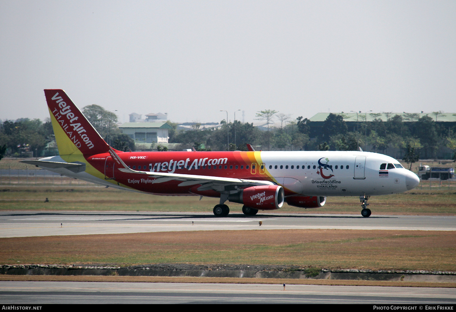 Aircraft Photo of HS-VKC | Airbus A320-214 | VietJet Air Thailand | AirHistory.net #353057
