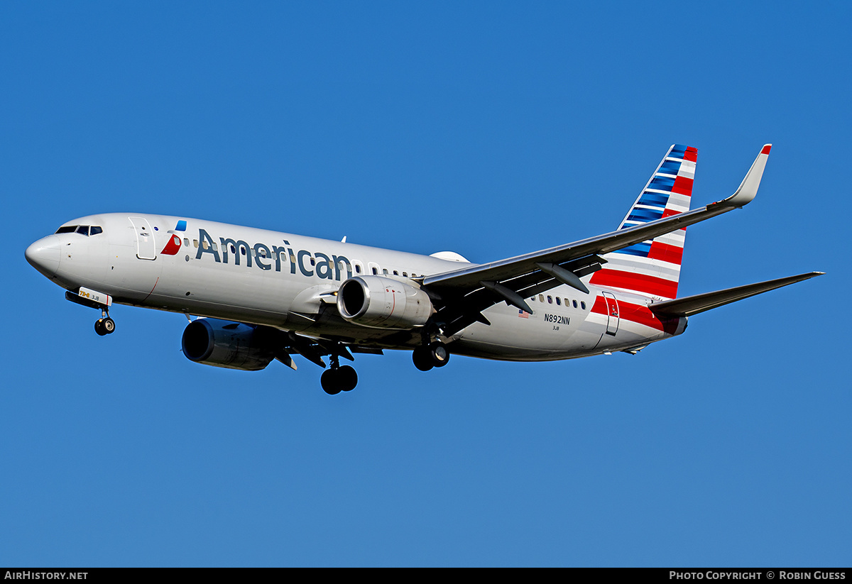 Aircraft Photo of N892NN | Boeing 737-823 | American Airlines | AirHistory.net #353072