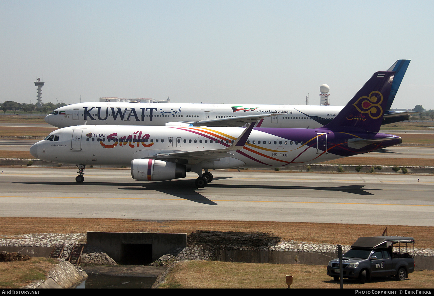 Aircraft Photo of HS-TXU | Airbus A320-232 | Thai Smile | AirHistory.net #353076