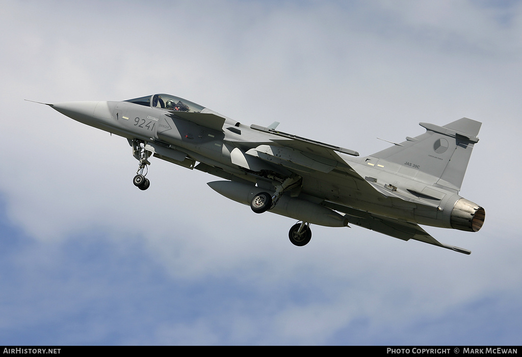 Aircraft Photo of 9241 | Saab JAS 39C Gripen | Czechia - Air Force | AirHistory.net #353078