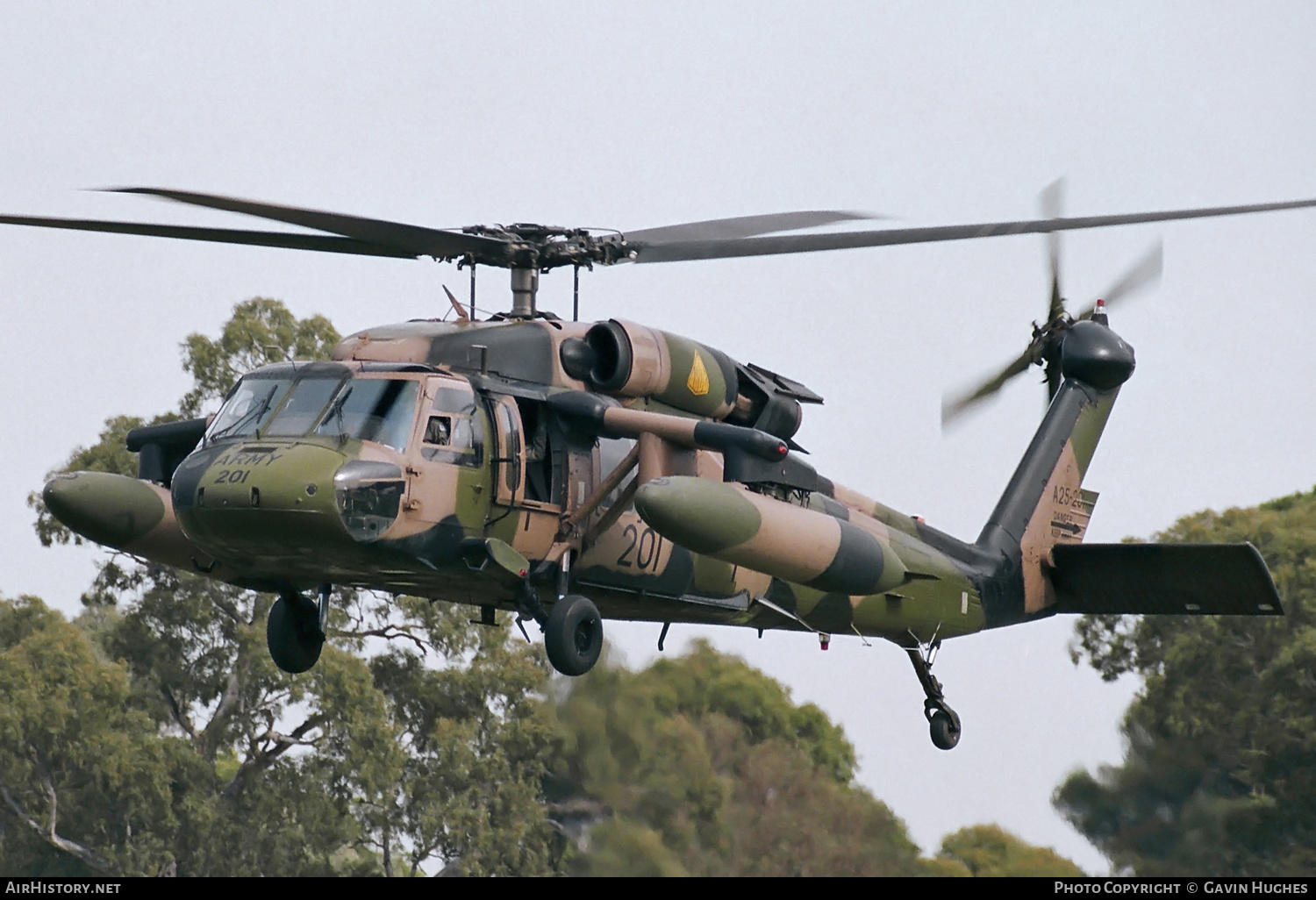 Aircraft Photo of A25-201 | Sikorsky S-70A-9 Black Hawk | Australia - Army | AirHistory.net #353083