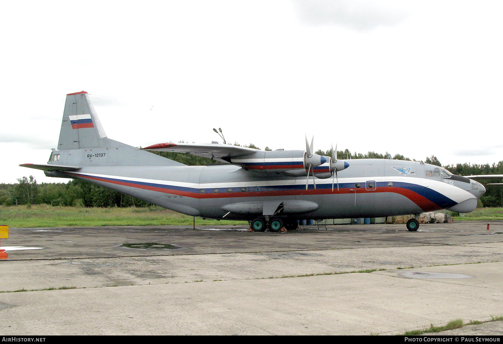 Aircraft Photo of RA-12137 | Antonov An-12BK | Russia - Air Force | AirHistory.net #353105