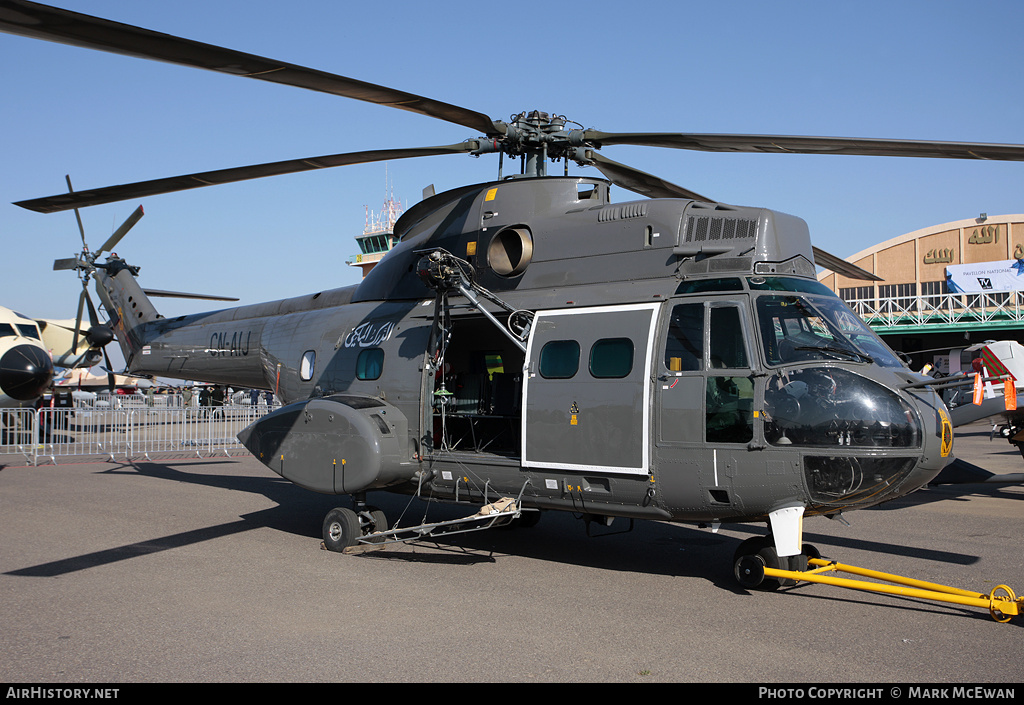 Aircraft Photo of CN-AIJ | Aerospatiale SA-330L Puma | Morocco - Gendarmerie | AirHistory.net #353113
