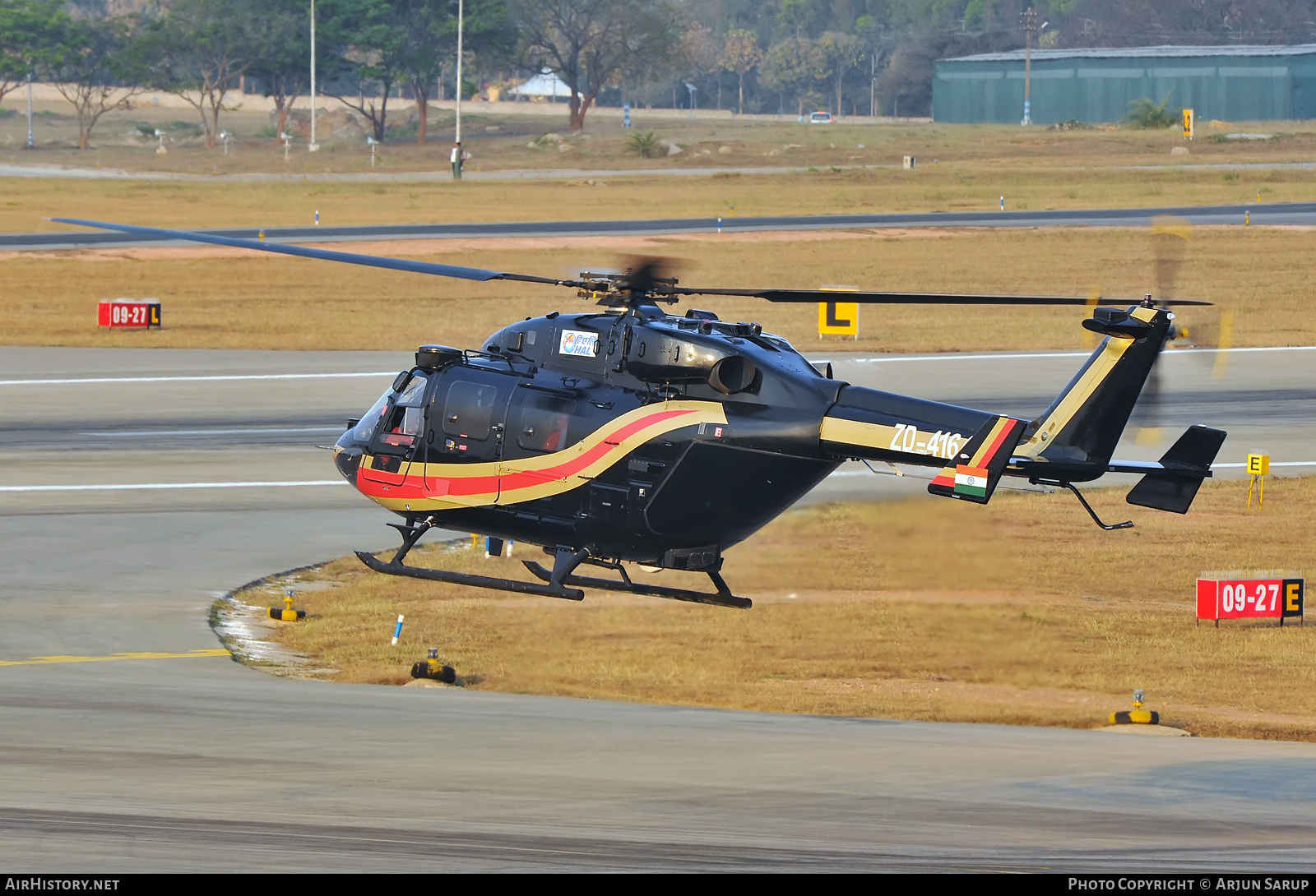 Aircraft Photo of ZD4164 | Hindustan ALH Dhruv | HAL - Hindustan Aeronautics | AirHistory.net #353124