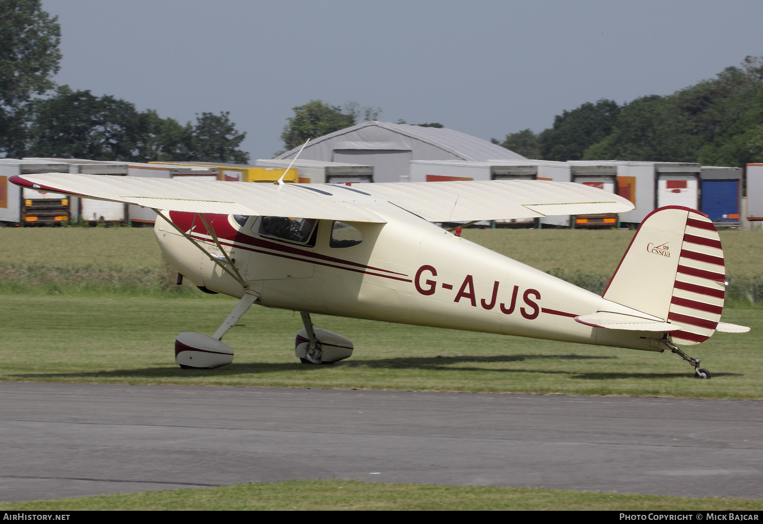 Aircraft Photo of G-AJJS | Cessna 120 | AirHistory.net #353126