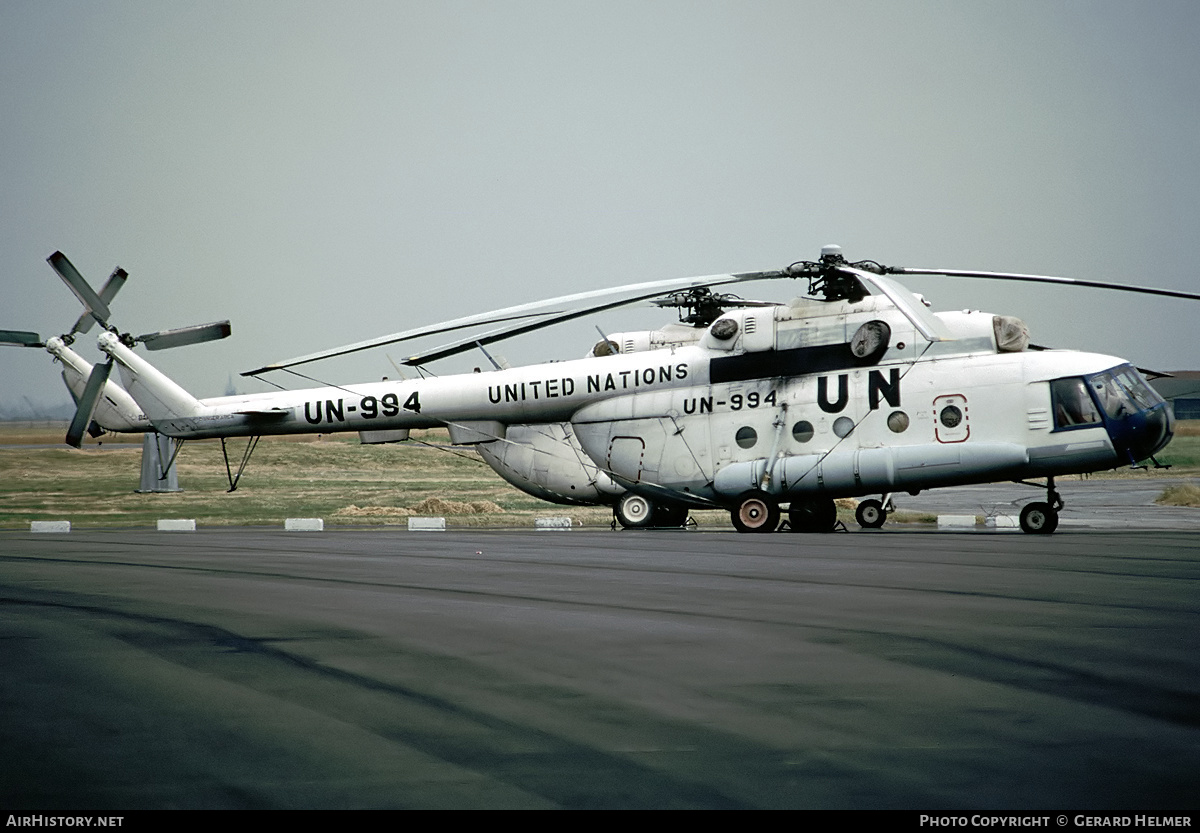 Aircraft Photo of UN-994 | Mil Mi-8MTV-1 | United Nations | AirHistory.net #353130