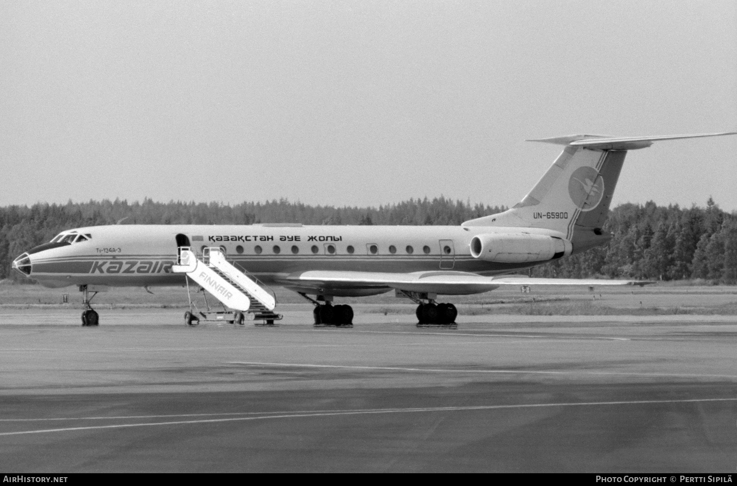 Aircraft Photo of UN-65900 | Tupolev Tu-134A-3 | Kazair | AirHistory.net #353139