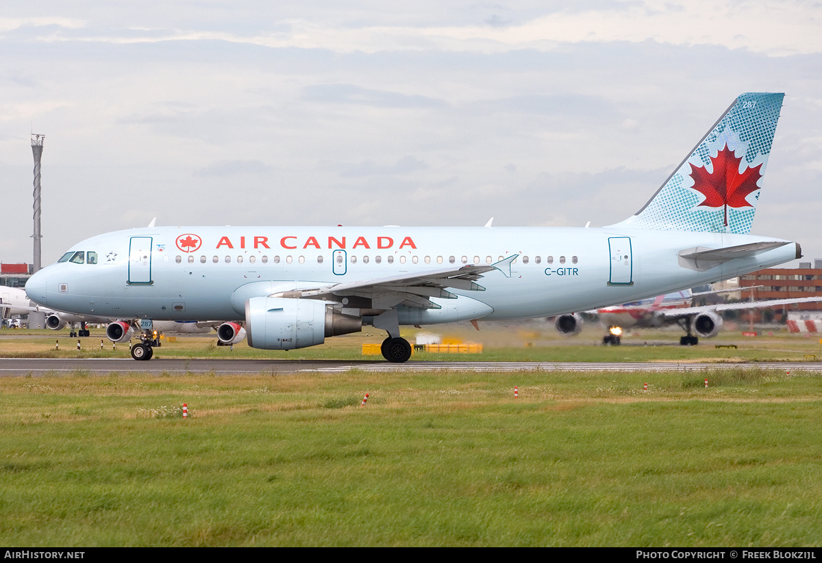 Aircraft Photo of C-GITR | Airbus A319-112 | Air Canada | AirHistory.net #353163