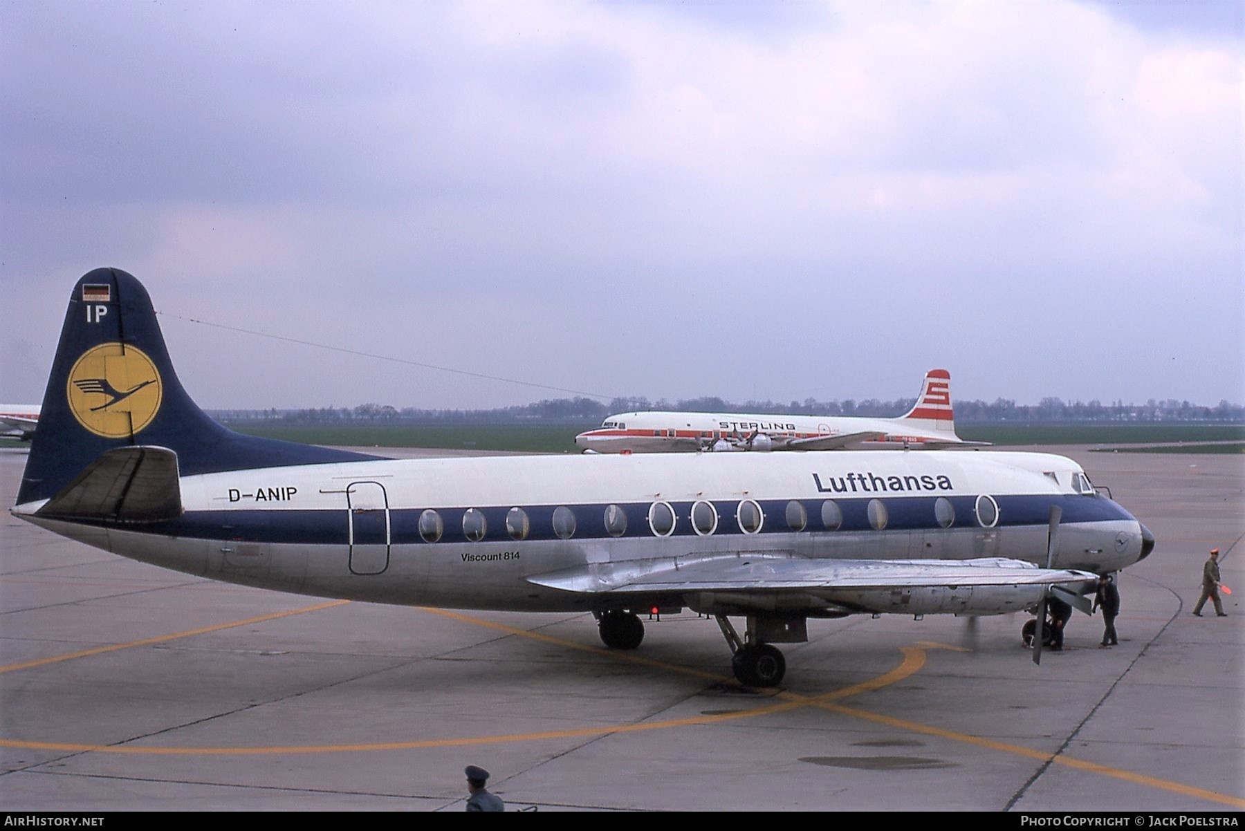 Aircraft Photo of D-ANIP | Vickers 814 Viscount | Lufthansa | AirHistory.net #353168