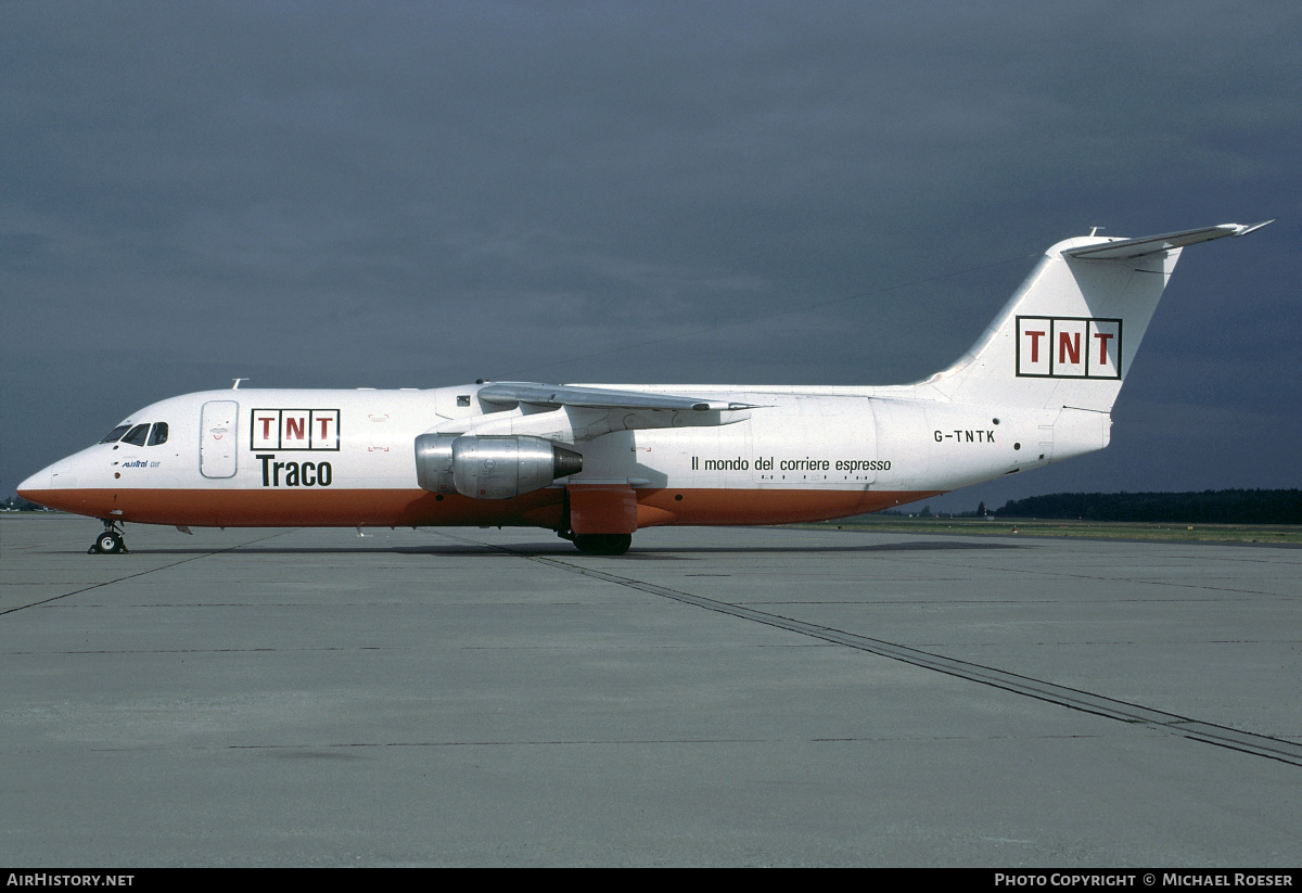 Aircraft Photo of G-TNTK | British Aerospace BAe-146-300QT Quiet Trader | TNT Express | AirHistory.net #353169
