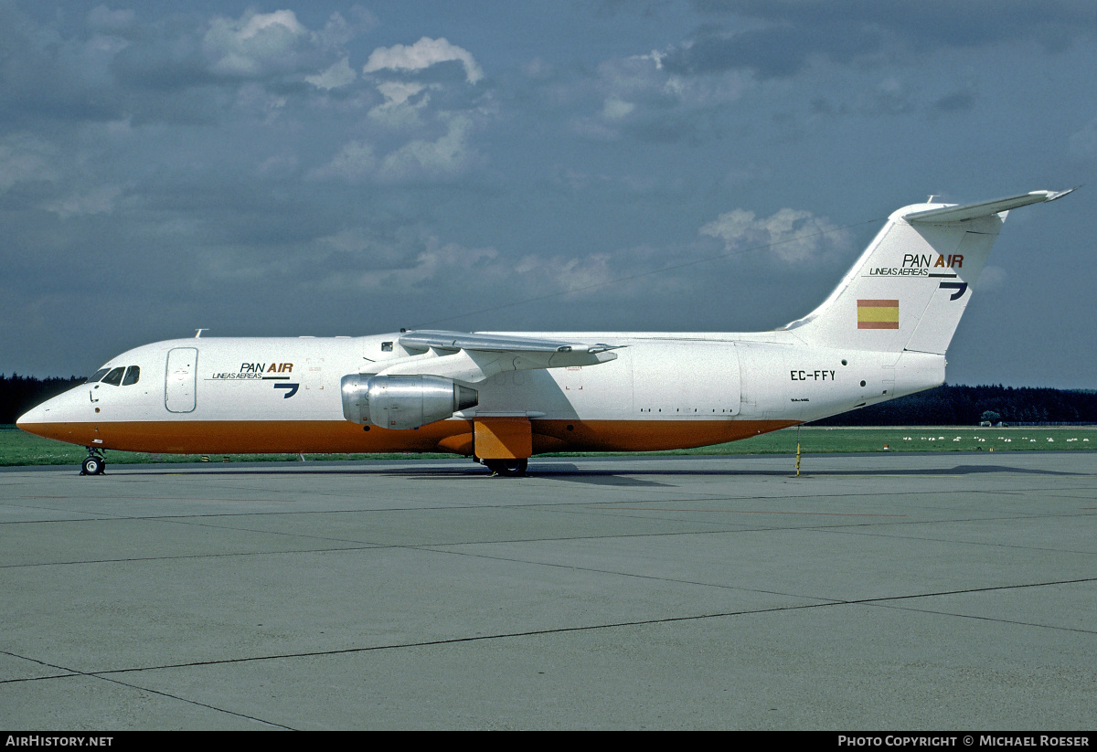 Aircraft Photo of EC-FFY | British Aerospace BAe-146-300QT Quiet Trader | Pan Air Líneas Aéreas | AirHistory.net #353177