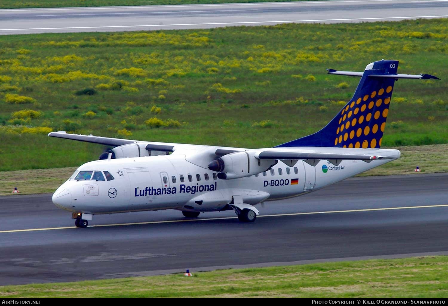 Aircraft Photo of D-BQQQ | ATR ATR-42-500 | Lufthansa Regional | AirHistory.net #353178