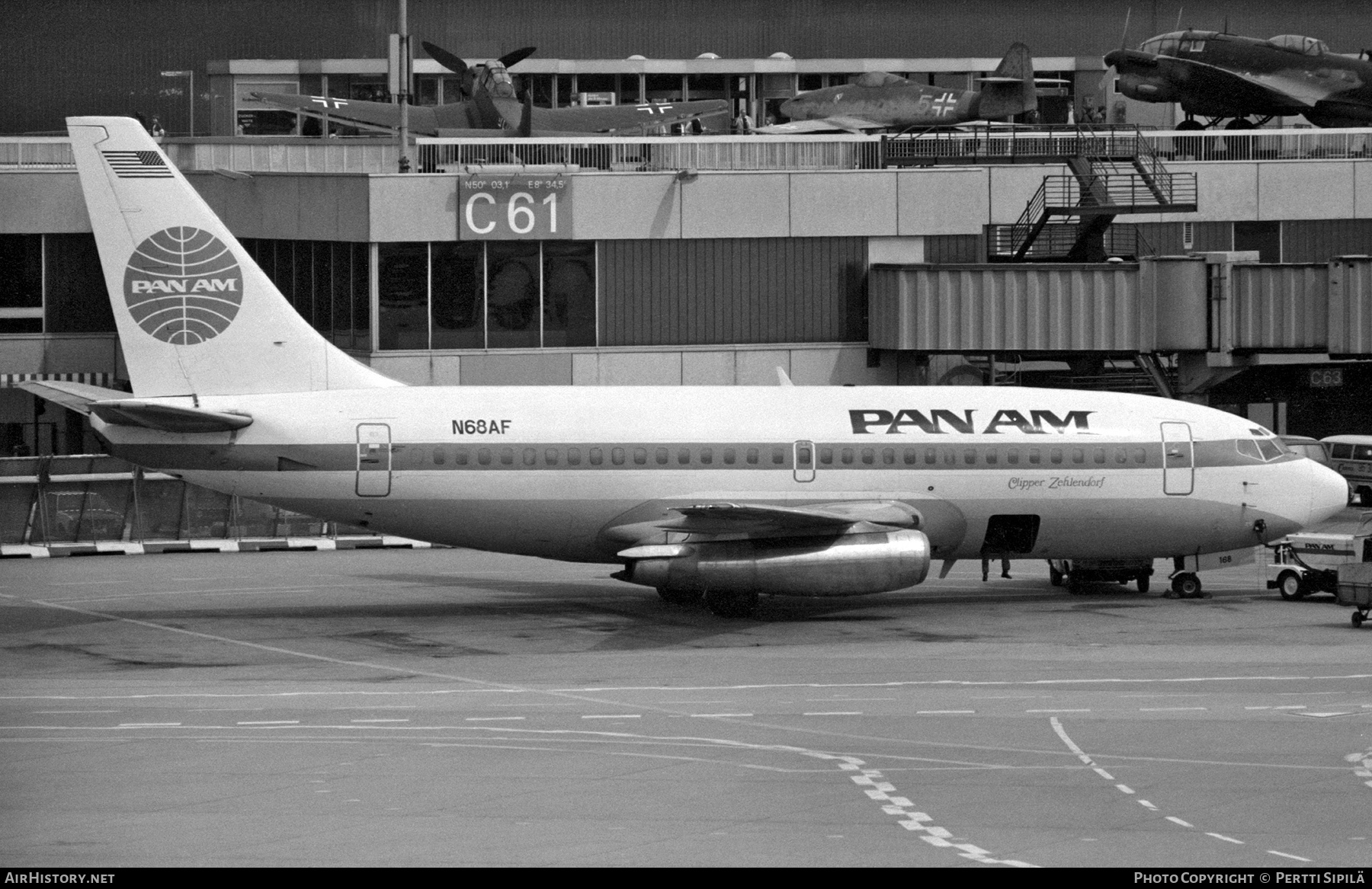Aircraft Photo of N68AF | Boeing 737-222 | Pan American World Airways - Pan Am | AirHistory.net #353192