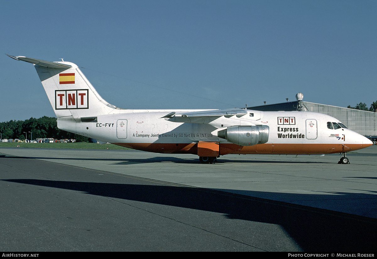 Aircraft Photo of EC-FVY | British Aerospace BAe-146-200QT Quiet Trader | TNT Express | AirHistory.net #353201