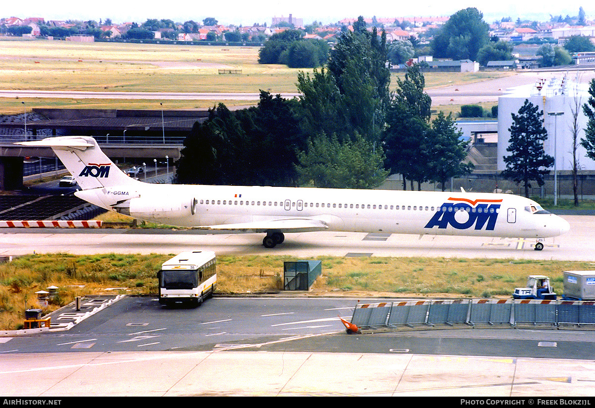 Aircraft Photo of F-GGMA | McDonnell Douglas MD-83 (DC-9-83) | AOM French Airlines | AirHistory.net #353205