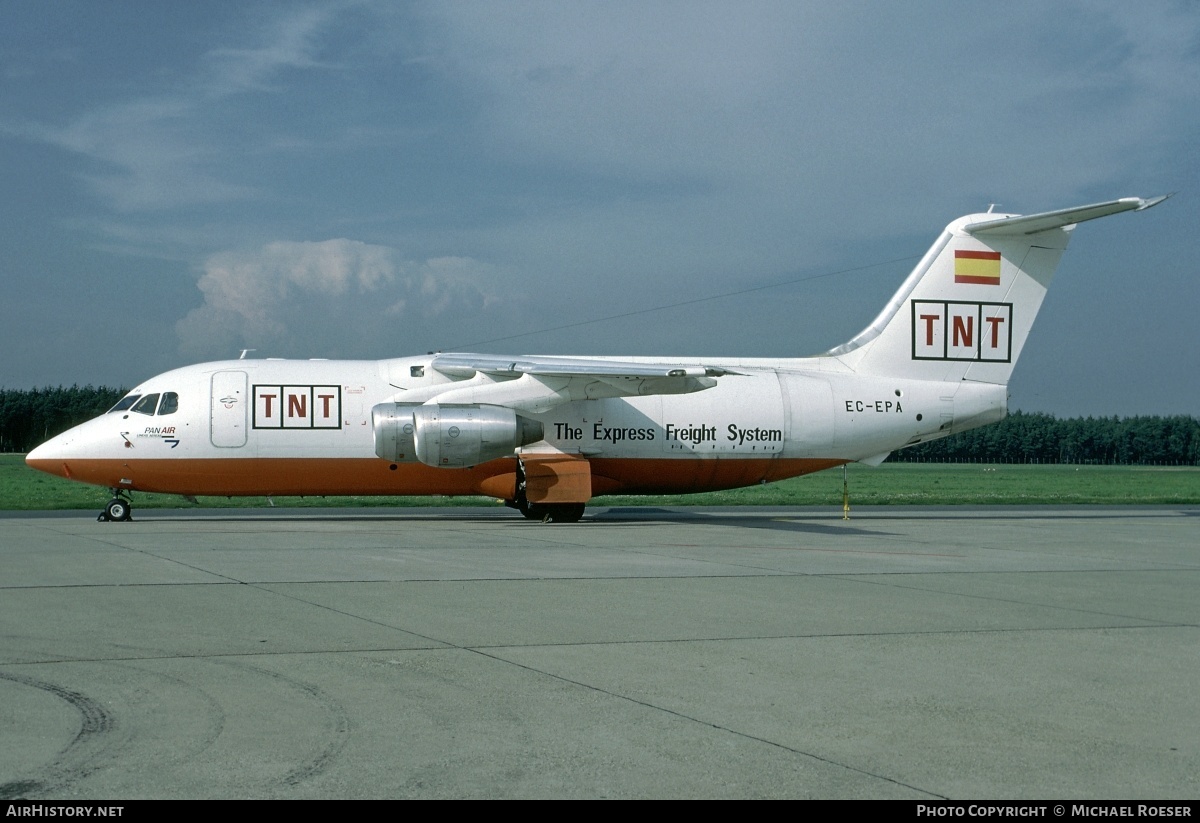 Aircraft Photo of EC-EPA | British Aerospace BAe-146-200QT Quiet Trader | TNT Express | AirHistory.net #353225