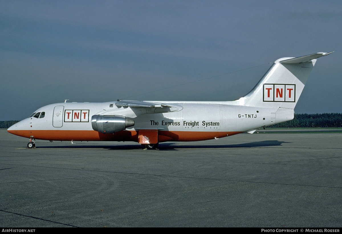 Aircraft Photo of G-TNTJ | British Aerospace BAe-146-200QT Quiet Trader | TNT Express | AirHistory.net #353233