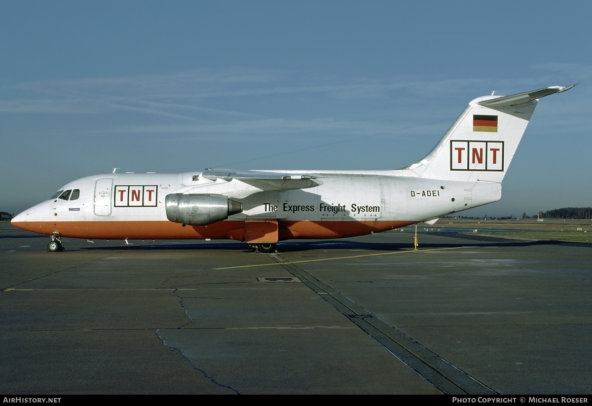 Aircraft Photo of D-ADEI | British Aerospace BAe-146-200QT Quiet Trader | TNT Express | AirHistory.net #353238