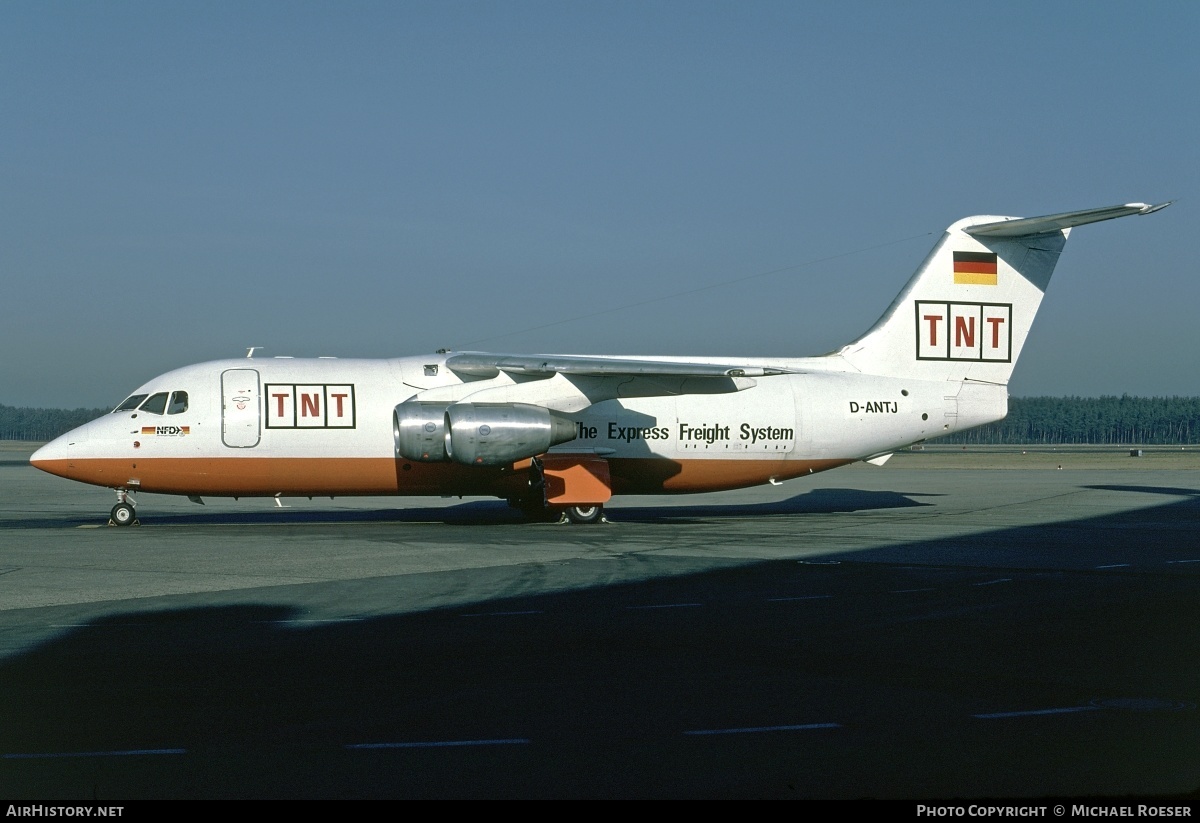 Aircraft Photo of D-ANTJ | British Aerospace BAe-146-200QT Quiet Trader | TNT Express | AirHistory.net #353239