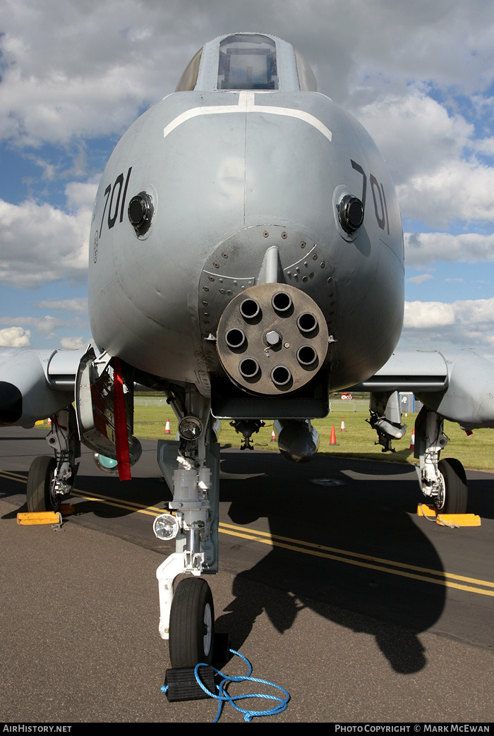 Aircraft Photo of 78-0701 / SP | Fairchild A-10A Thunderbolt II | USA - Air Force | AirHistory.net #353242