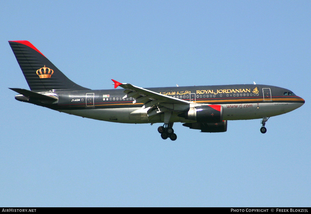 Aircraft Photo of JY-AGM | Airbus A310-304 | Royal Jordanian Airlines | AirHistory.net #353249