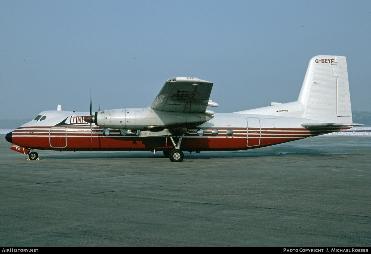 Aircraft Photo of G-BEYF | Handley Page HPR-7 Herald 401 | TNT Express | AirHistory.net #353256