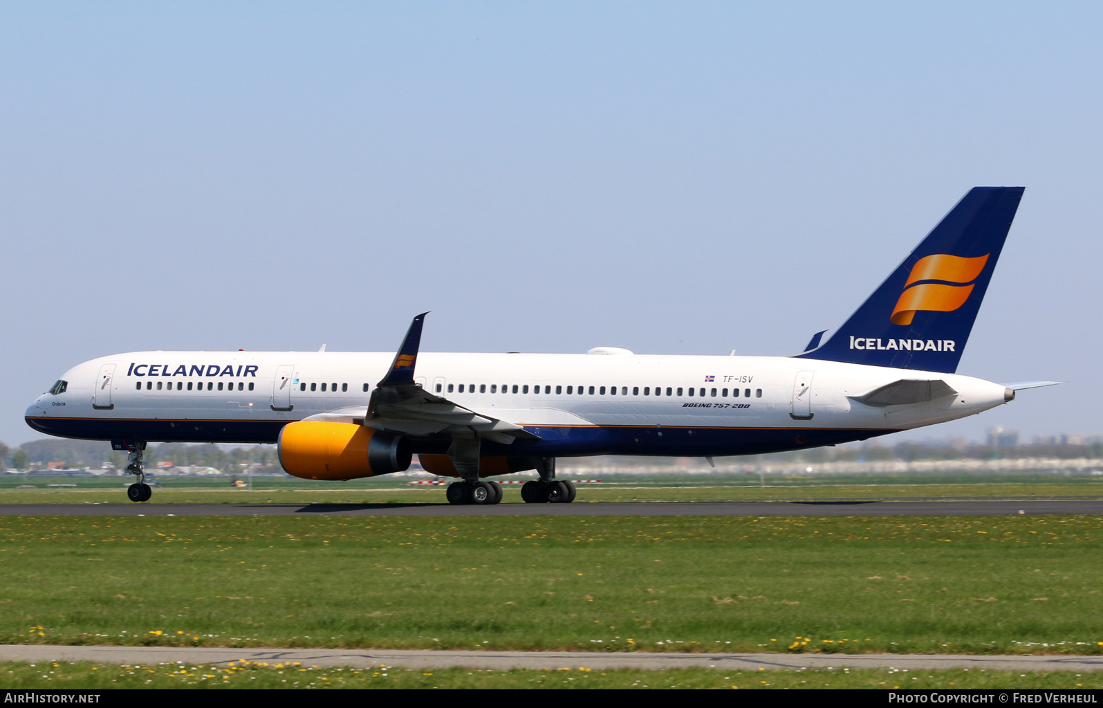 Aircraft Photo of TF-ISV | Boeing 757-256 | Icelandair | AirHistory.net #353260