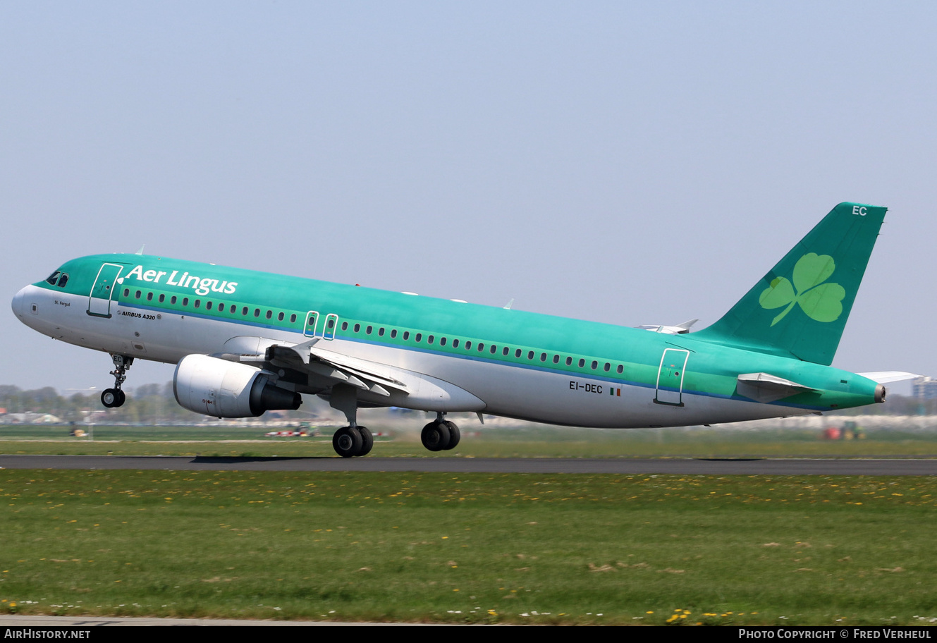 Aircraft Photo of EI-DEC | Airbus A320-214 | Aer Lingus | AirHistory.net #353263