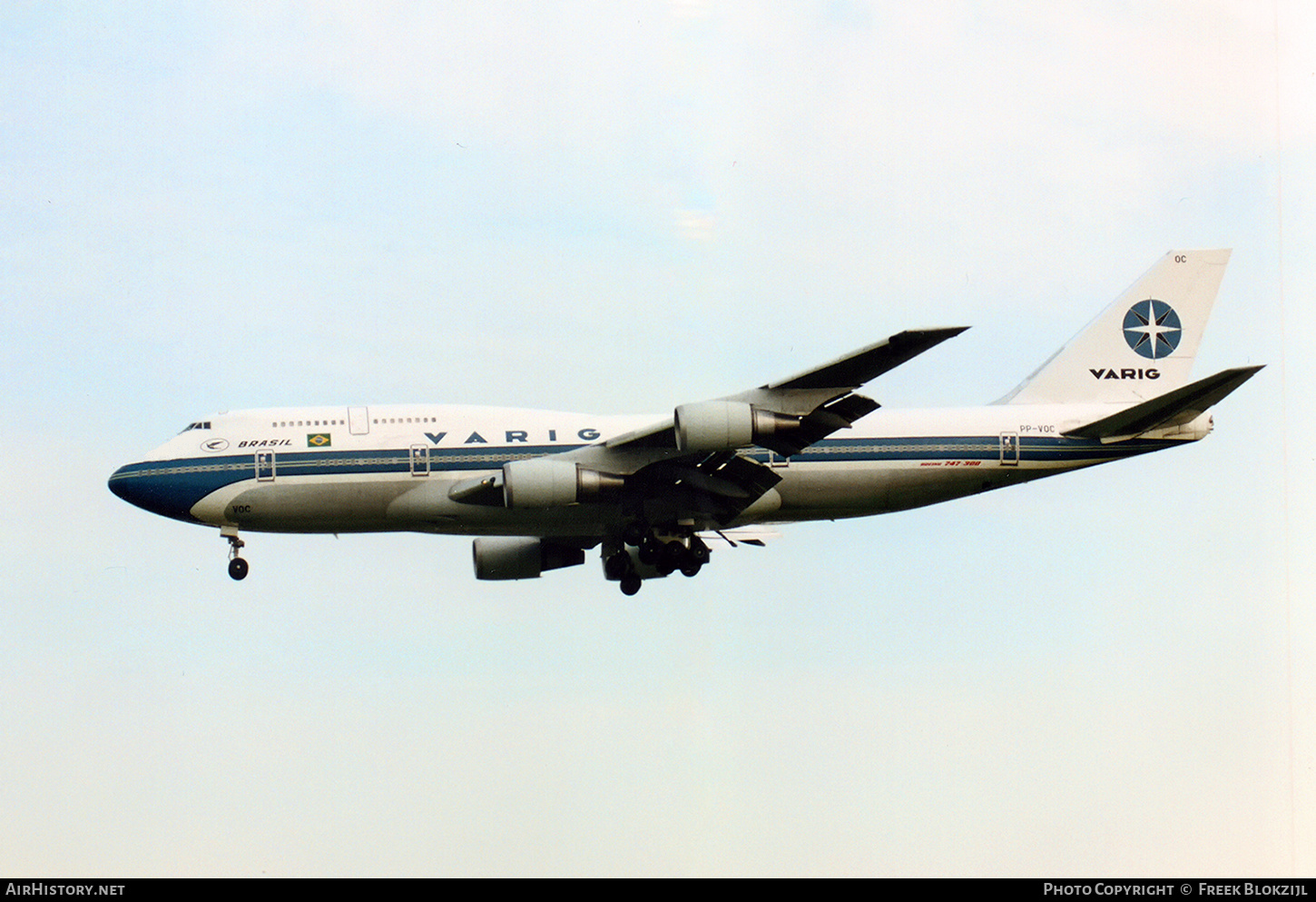 Aircraft Photo of PP-VOC | Boeing 747-341 | Varig | AirHistory.net #353271