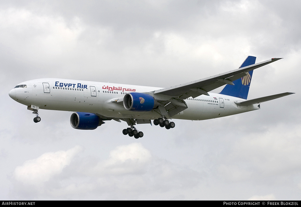 Aircraft Photo of SU-GBX | Boeing 777-266/ER | EgyptAir | AirHistory.net #353272