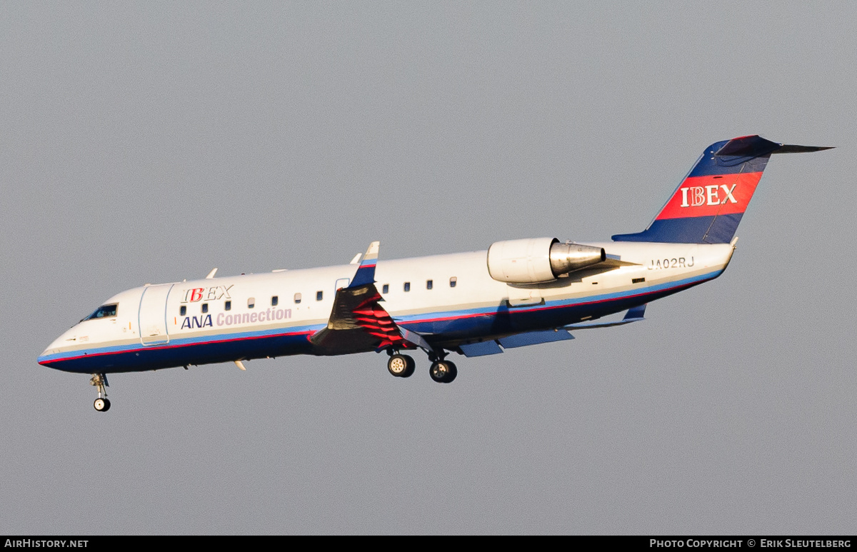 Aircraft Photo of JA02RJ | Canadair CRJ-100LR (CL-600-2B19) | Ibex Airlines | AirHistory.net #353279