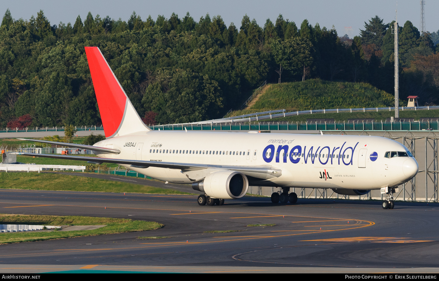 Aircraft Photo of JA604J | Boeing 767-346/ER | Japan Airlines - JAL | AirHistory.net #353284