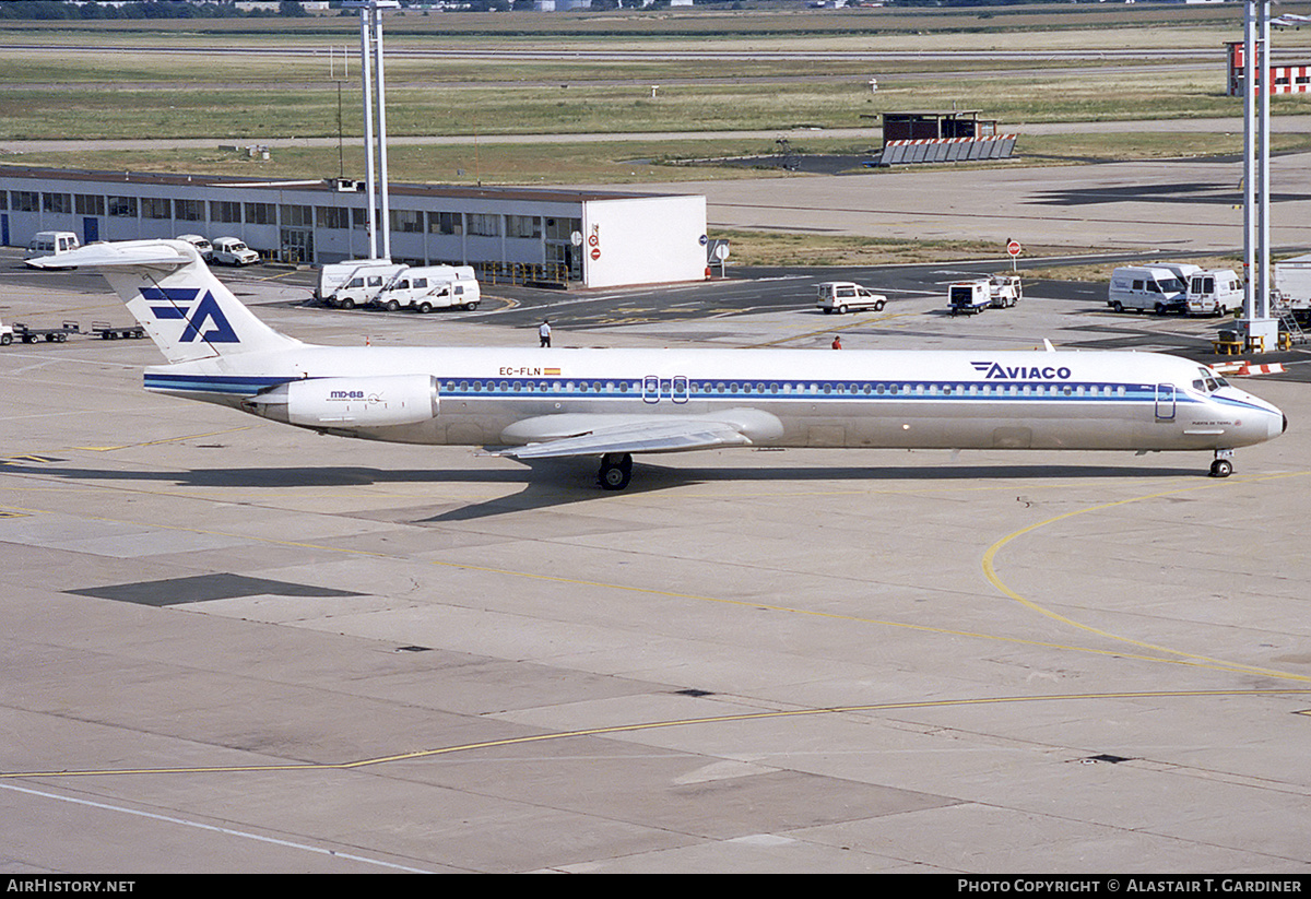 Aircraft Photo of EC-FLN | McDonnell Douglas MD-88 | Aviaco | AirHistory.net #353310