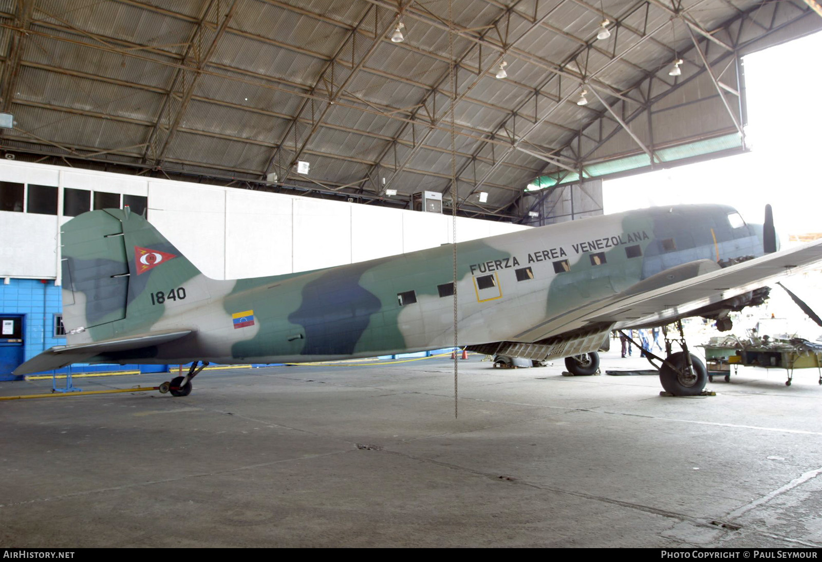 Aircraft Photo of 1840 | Douglas C-47A Skytrain | Venezuela - Air Force | AirHistory.net #353315