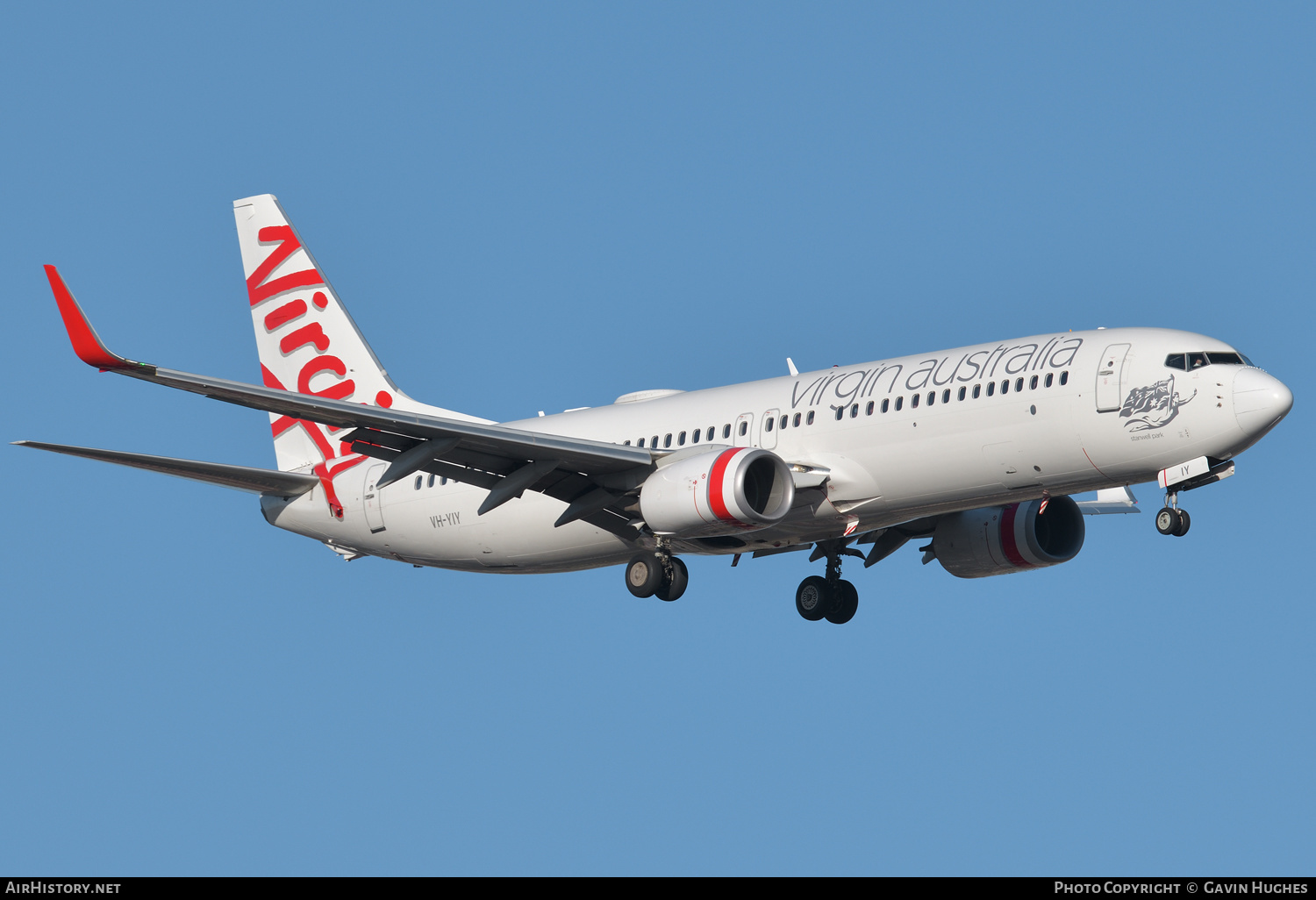 Aircraft Photo of VH-YIY | Boeing 737-8FE | Virgin Australia Airlines | AirHistory.net #353320