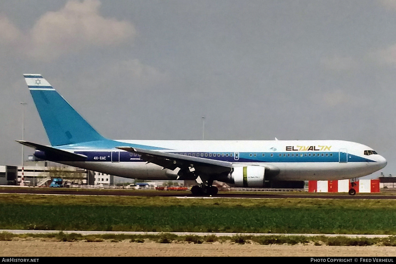 Aircraft Photo of 4X-EAC | Boeing 767-258/ER | El Al Israel Airlines | AirHistory.net #353335