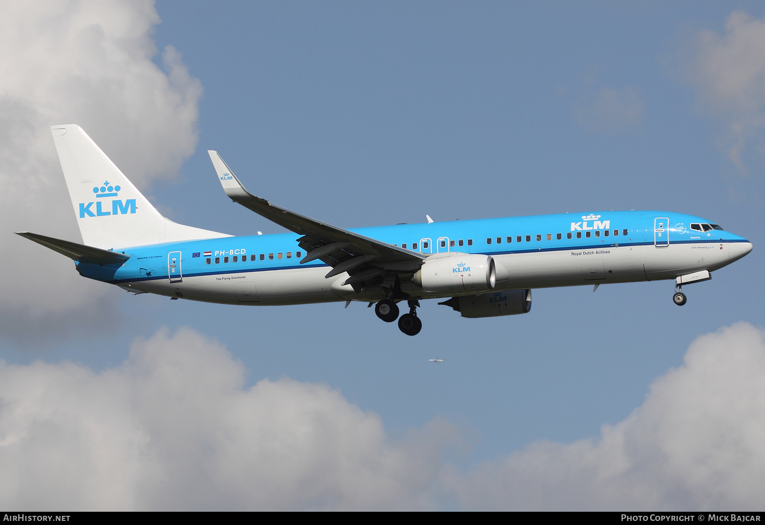 Aircraft Photo of PH-BCD | Boeing 737-8K2 | KLM - Royal Dutch Airlines | AirHistory.net #353336