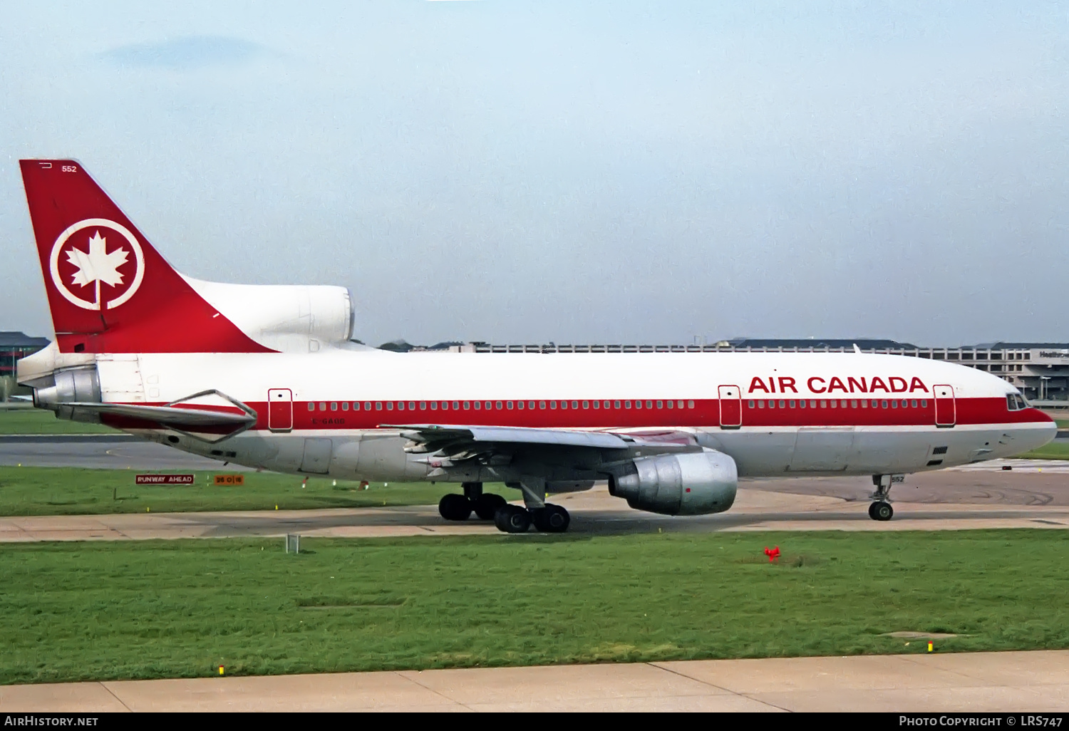 Aircraft Photo of C-GAGG | Lockheed L-1011-385-3 TriStar 500 | Air Canada | AirHistory.net #353340