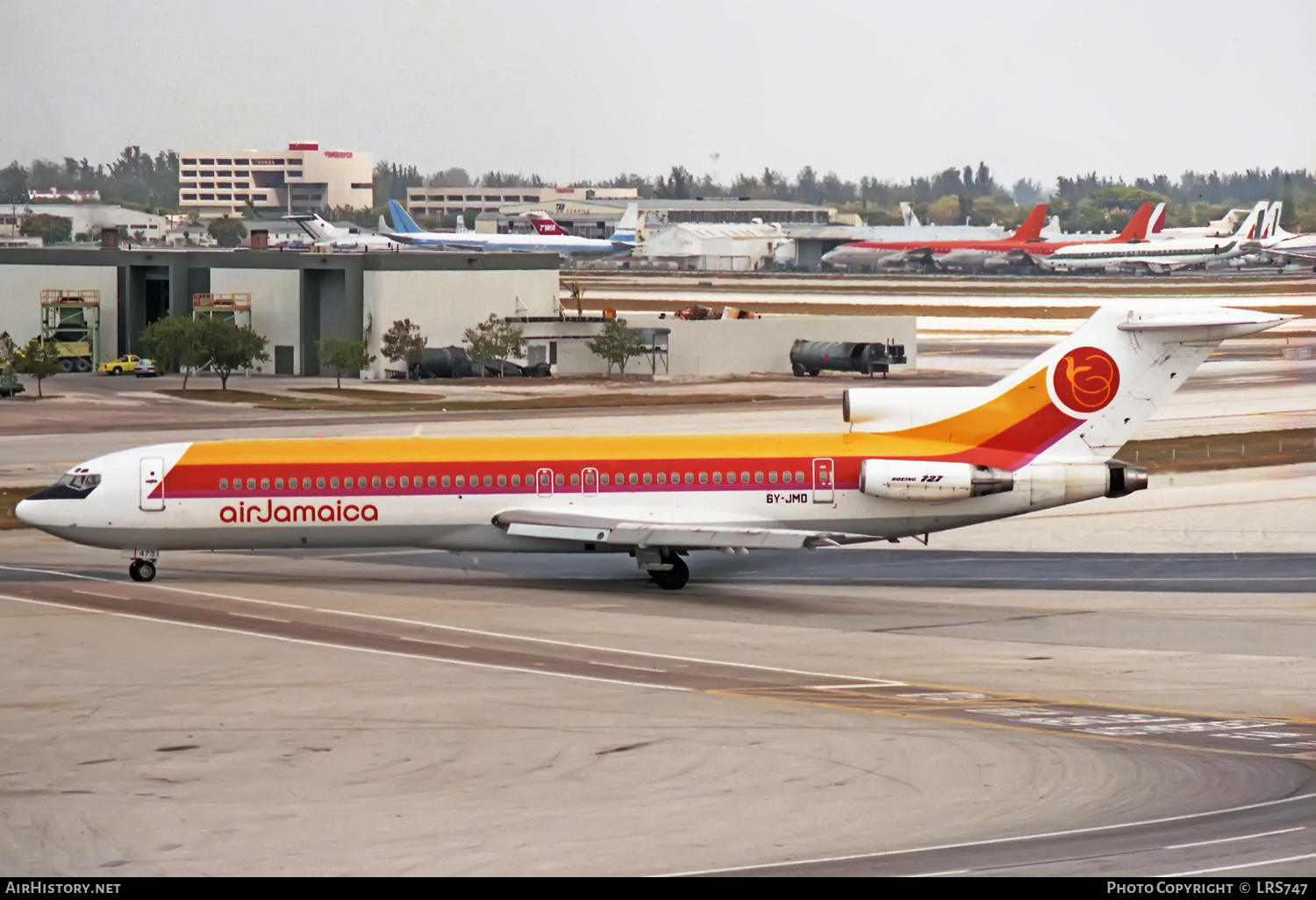 Aircraft Photo of 6Y-JMO | Boeing 727-2J0/Adv | Air Jamaica | AirHistory.net #353351