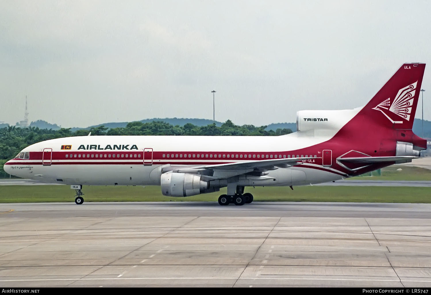 Aircraft Photo of 4R-ULA | Lockheed L-1011-385-3 TriStar 500 | AirLanka | AirHistory.net #353368