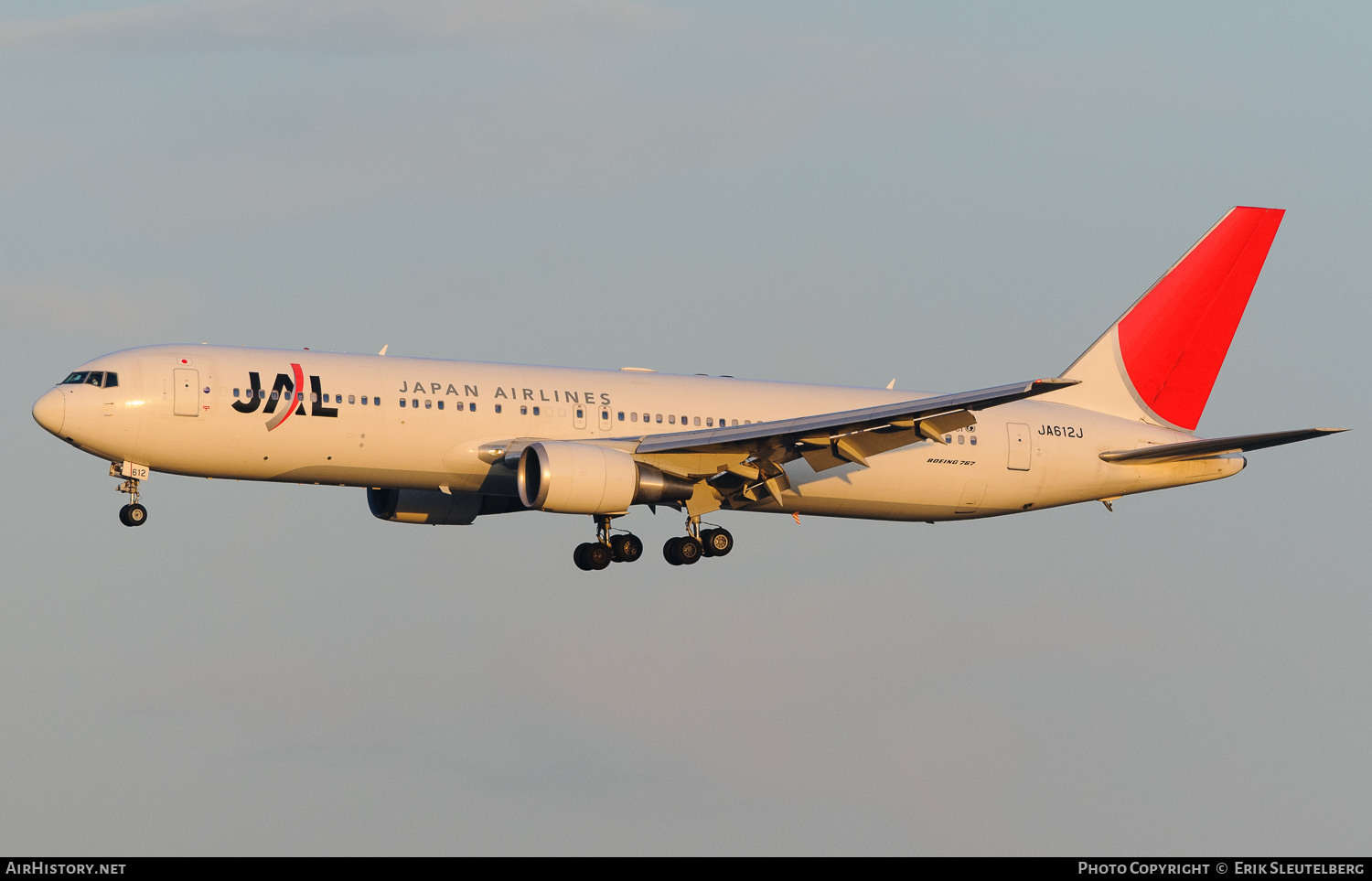 Aircraft Photo of JA612J | Boeing 767-346/ER | Japan Airlines - JAL | AirHistory.net #353370