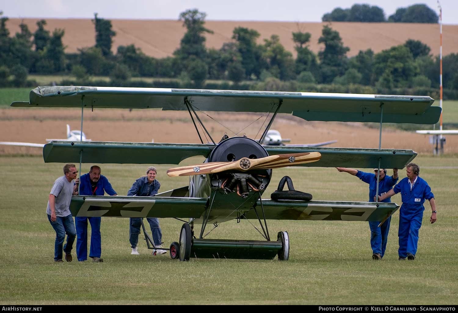Aircraft Photo of SE-XXZ / 403/17 | Fokker Dr.1 (replica) | Germany - Air Force | AirHistory.net #353378