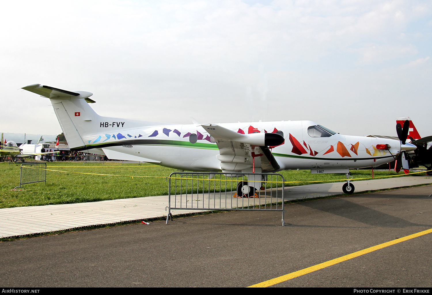 Aircraft Photo of HB-FVY | Pilatus PC-12NG (PC-12/47E) | AirHistory.net #353389