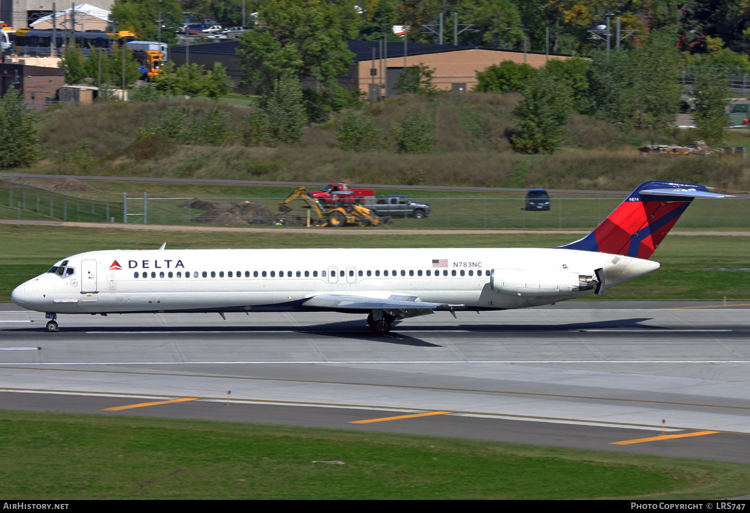 Aircraft Photo of N783NC | McDonnell Douglas DC-9-51 | Delta Air Lines | AirHistory.net #353393