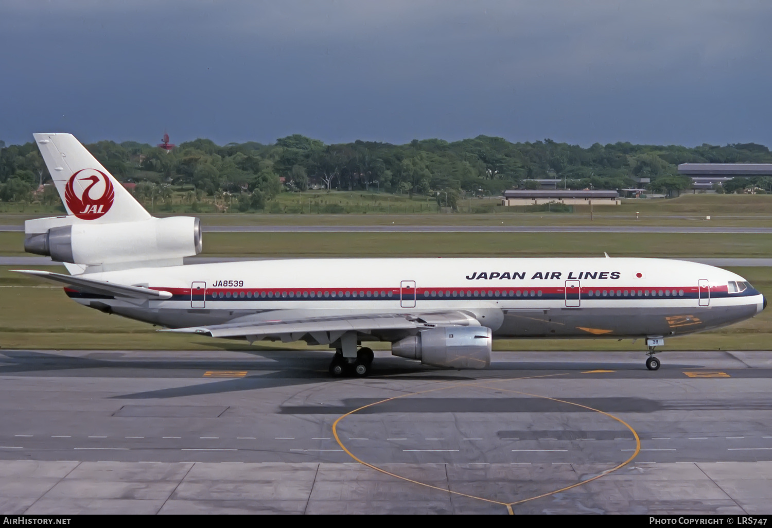 Aircraft Photo of JA8539 | McDonnell Douglas DC-10-40 | Japan Air Lines - JAL | AirHistory.net #353407
