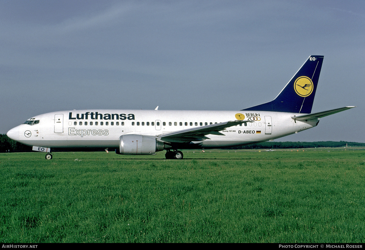 Aircraft Photo of D-ABEO | Boeing 737-330 | Lufthansa Express | AirHistory.net #353417