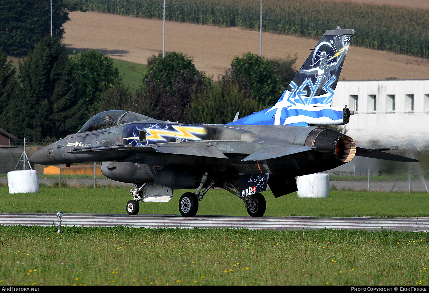 Aircraft Photo of 505 | Lockheed Martin F-16CJ Fighting Falcon | Greece - Air Force | AirHistory.net #353429